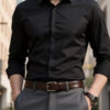black_shirt_men_3 Premium Linen Shirt