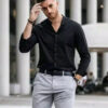 black_shirt_men_5 Premium Linen Shirt